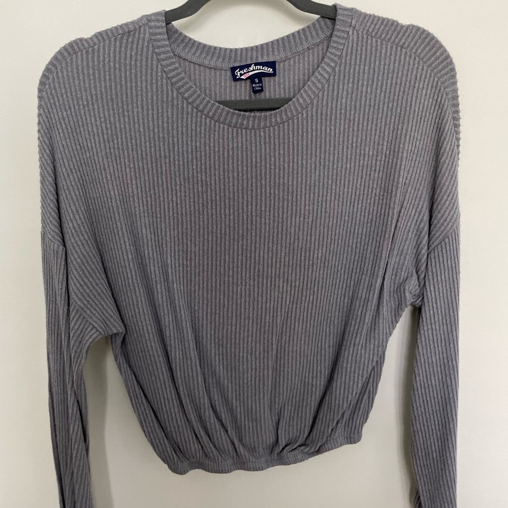 Sweater w/ cinched waist